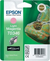 Original Epson Epson Tinten Patrone T0346 magenta hell für Stylus Photo 2100 2200