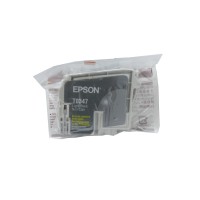 Original Epson Tinten Patrone T0347 schwarz hell für Stylus Photo 2100 2200 4000 Blister