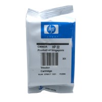 Original HP Tinten Patrone 22 für Deskjet 3910 D1320 D1360 D1460 D2360 Blister