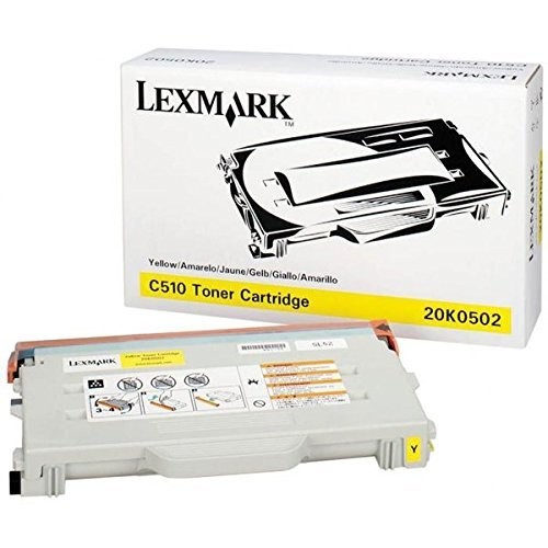 Original Lexmark Toner 20K0502 gelb für C 510 B-Ware