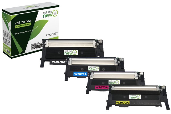 53756_4x_Callmenew_Toner_für_HP_W2070-03A_Set_Color_LaserJet_150_MFP_170_178_179