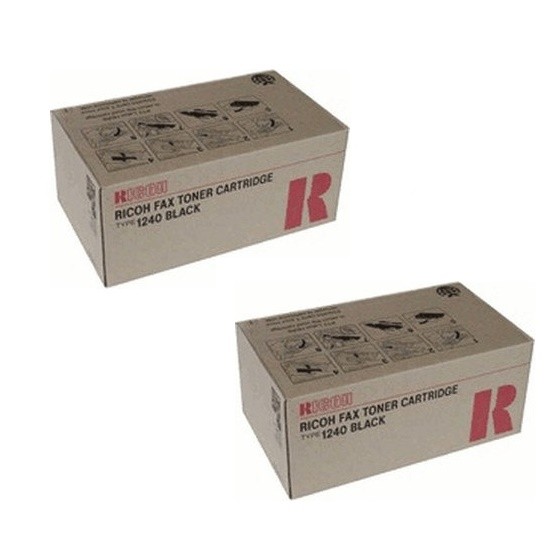 2x Original Ricoh Toner 885324 Cyan für Aficio Color 1200 1232 C 2400 B-Ware