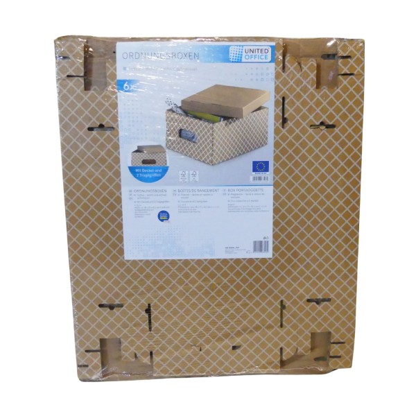 63331_United_Office_Ordnungsboxen_6_Stück_weiß_kariert