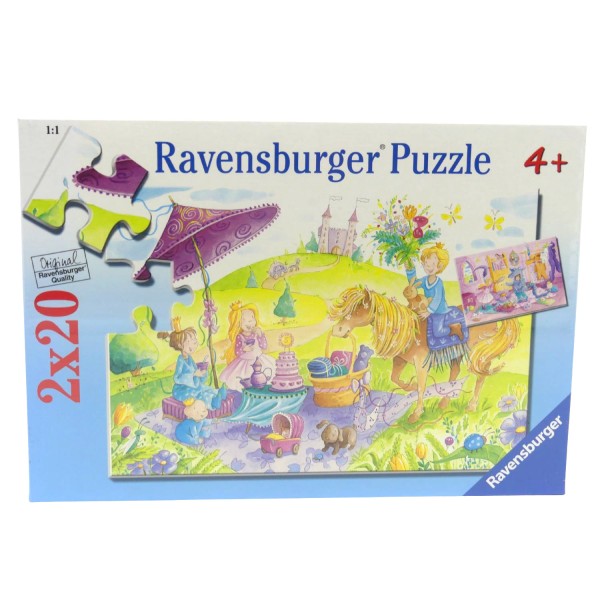 53098_Ravensburger_Puzzle_Im_Schlossgarten_089888_2_x_20_Teile_26,4_x_18,1_cm_NEU_OVP