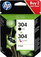 2x Original HP Tinte Patrone 304 Multipack 3JB05AE für DeskJet 2610 2630 3620 3720 3730 5020 5030