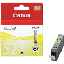 Original Canon Tinten Patron CLI-521 gelb für Pixma 550 870 3600 4600 4700