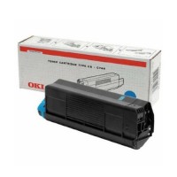 Original OKI Toner 43034807 cyan für C 3200 - neu umverpackt