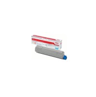 Original OKI Toner 43487711 cyan für C 8600 8800 - neu umverpackt