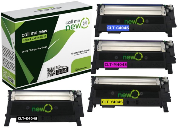 54524_4x_Callmenew_Toner_für_Samsung_CLT-P404C_SET_Xpress_C_430_432_480_482_SL-C_430_483