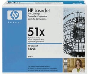 Original HP Toner 51X Q7551X LaserJet M3027 P3005 M3035 P3004 B-Ware