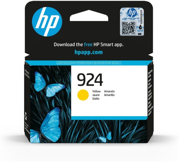 60731_Original_HP_924_Tinte_4K0U5NE_Patrone_gelb_Officejet_Pro_8122e_8124e_8125e_8132e_8134e_8135e_MHD