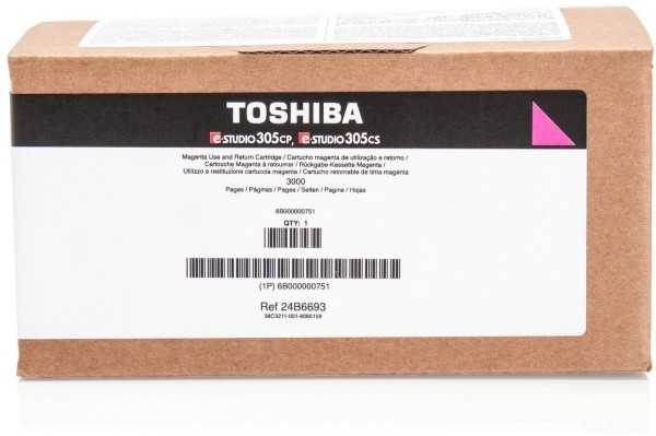 63469_Original_Toshiba_Toner_T-305PM-R_(6B000000751)_Magenta_für_E-Studio_305CP_305CS_306CS