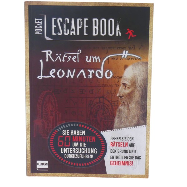 59018_Escape_Book_Rätsel_um_Leonardo_Taschenbuch_Rätsel_ullmann_ab_12_Jahre_NEU