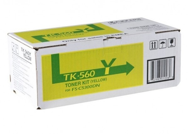 Original Kyocera Toner TK-560Y für ECOSYS P 6030 FS-C 5300 5350 oV