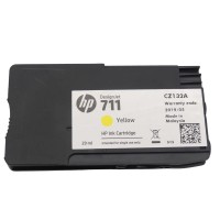 Original HP Tinte Patrone 711 CZ132A gelb für DesignJet T 120 125 130 520 525 530 Blister