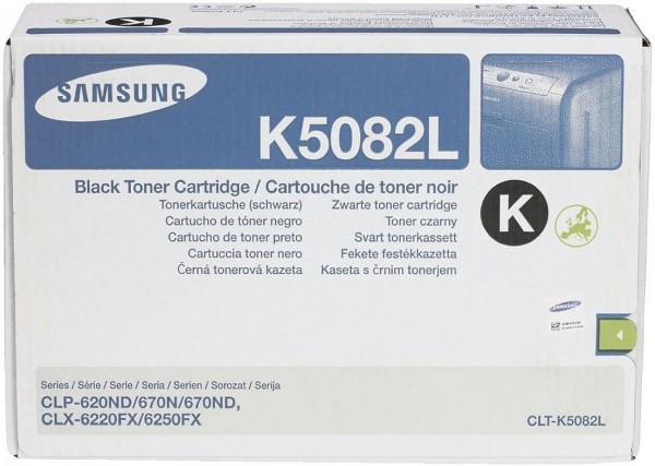 Original SAMSUNG Toner CLT-K5082L für CLP 620 670 CLX 6220 6250