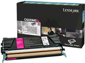 59631_Original_Lexmar_Toner_C5200MS_magenta_für_Optra_C_530_B-Ware