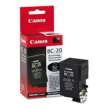 Original Canon Tinten Patrone BC-20 schwarz für BJC 2000 4000 5000
