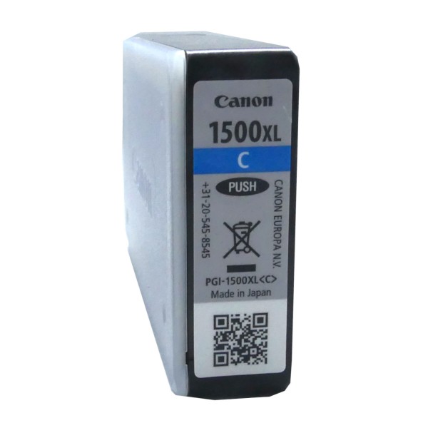 37183_Original_Canon_Tinten_Patrone_PGI-1500_XL_cyan_für_Maxify_2000_2150_2300_2750_Blister