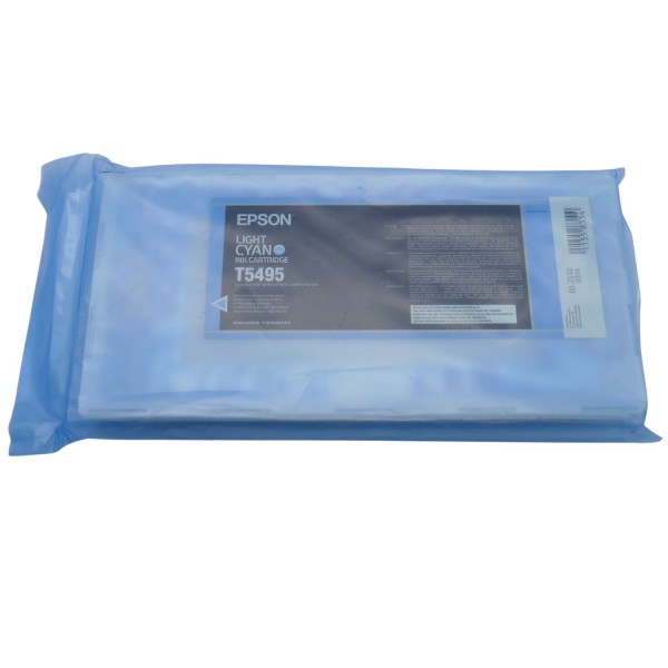 59390_Original_Epson_Tinte_T5495_cyan_hell_für_Stylus_Pro_10600_Blister