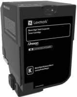 Original Lexmark Toner 74C2HKE schwarz für CS 720 725 CX 720 B-Ware