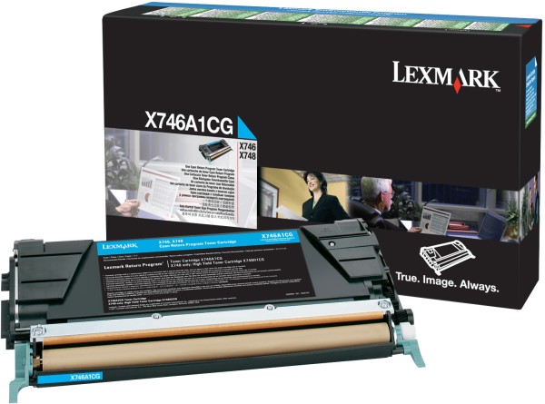 48879_Original_Lexmark_Toner_X746A1CG_cyan_für_X_746_748_Neutrale_Schachtel