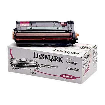 Original Lexmark Toner 10E0041 magenta für Optra C710 C710dn C710n B-Ware