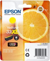 Original Epson Tinte Patrone 33XL gelb für Expression Home XP 530 630 635 830