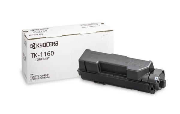 52163_Original_Kyocera_Toner_TK-1160_schwarz_für_ECOSYS_P2040_B-Ware