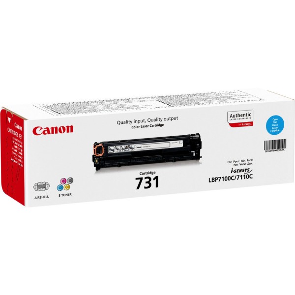 Original Canon Toner 731BK 6272B002 für i-SENSYS LBP7100Cn LBP7110Cw