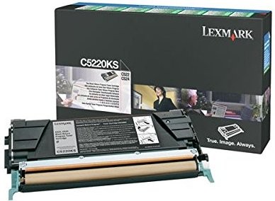 Original Lexmark Toner C5220KS schwarz für C 520 522 524 530 532 534 B-Ware