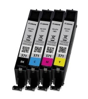 Originale Canon Tintenpatronen CLI-571CL Multipack 4-farbig für Pixma MG5700 MG6800 MG7700 Blister