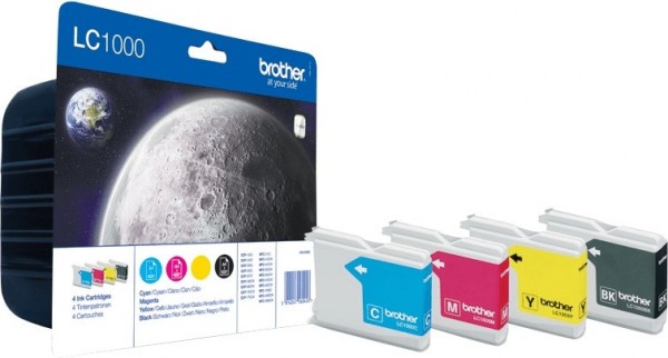 16045_Original_Brother_Tinten_Patronen_LC1000_Value_Pack_für_DCP_130_330_350