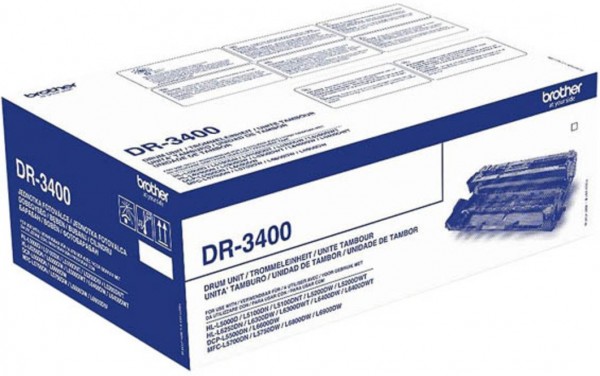 30285_Original_Brother_Trommel_DR-3400_für_HL-L_5100_5200_6250_6400_Neutrale_Schachtel