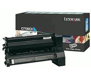 Original Lexmark Toner C7720CX cyan für C 772 X 772 B-Ware