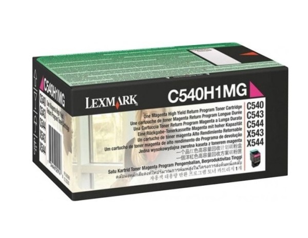 50270_Original_Lexmark_Toner_C540H1MG_magenta_für_C_540_543_544_546_Neutrale_Schachtel