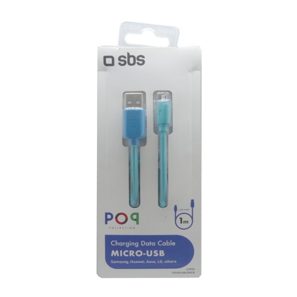 46972_SBS_Lade-_und_USB-Datenkabel_Micro-USB_Stromversorgung_Datenübertragung_Blau