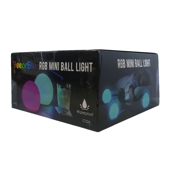 49202_DeeprBlu_CT224_schwimmende_RGB_Lichter_Ballform_Partydekoration_Pool_Badewanne_wasserfest_4er_Pack