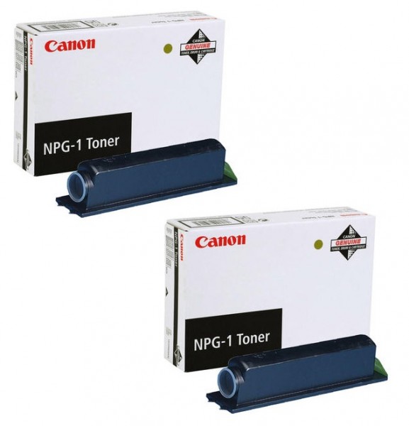 2x Original Canon Toner 1372A005 NPG-1 für NP 1215 1510 2020 6020 B-Ware