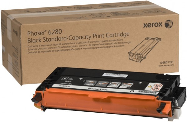 Original Xerox Toner 106R01391 schwarz für Phaser 6280 oV