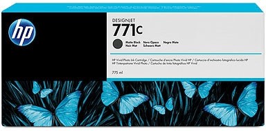 60823_Original_HP_Tintenpatrone_771C_mattschwarz_für_DesignJet_Z_6200_Blister