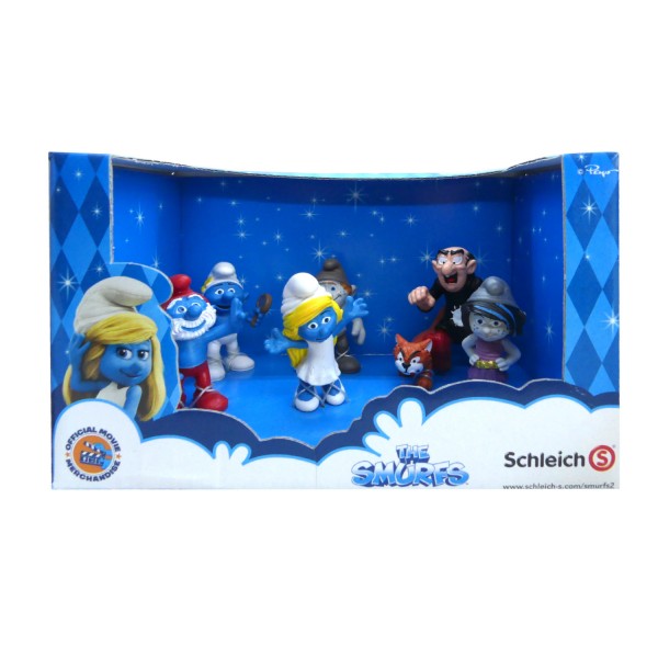 Schleich - Schlumpfset, Film - Spielfiguren 41339