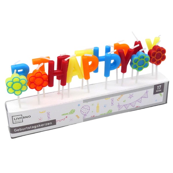 Livarno Geburtstagskerzen Buchstaben 17-teilig Überraschung Beleuchtung  Wachs | Dekoration | Haushalt | Haus & Garten | Aktionen | Alles für Ihren  Drucker - Druckerpatronen günstig kaufen! | 