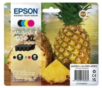 4x Epson Tinten Patrone 604XL (C13T10H64010) OEM SET für Expression 3200 2205 3205
