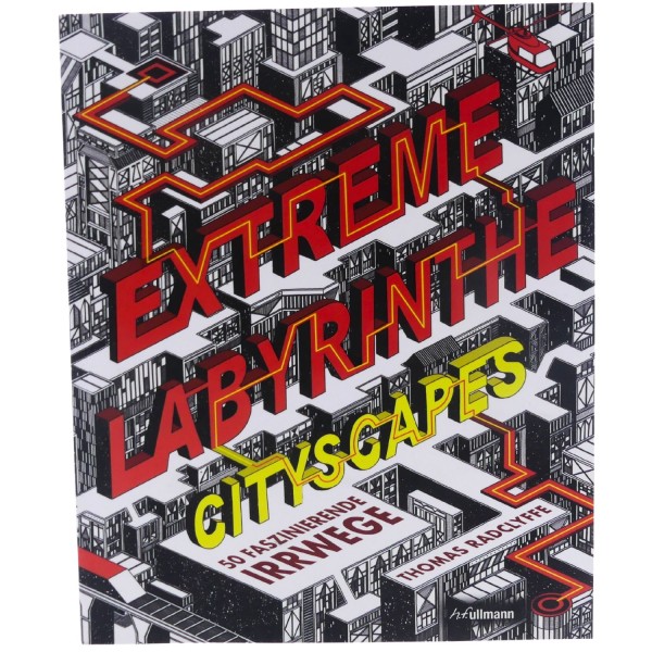 59202_Extreme_Labyrinthe_Cityscapes_50_knifflige_Irrwege_kartoniert_ullmann_Buch_NEU