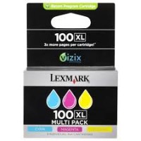 Original Lexmark Tinte Patrone 100XL Multipack (14N0850) 3er-Pack Original Lexmark Tinte Patrone 100XL Multipack (14N0850) 3er-Pack