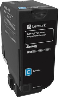 60880_Original_Lexmark_Toner_74C2HC0_cyan_für_CS_725_A-Ware