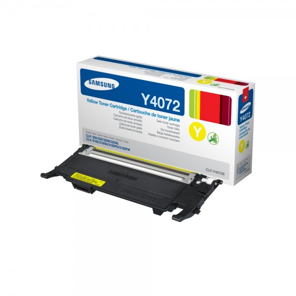 Original SAMSUNG Toner CLT-Y4072S Gelb für CLX-3185FN CLX-3185FW CLP-325W B-Ware