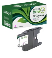 Callmenew TINTE PATRONE für Brother LC-1240XL magenta DCP-J 525 625 725 430 MFC-J 5910 6510 825