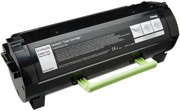 59676_Original_Lexmark_Toner_24B6186_schwarz_für_XM_M_3150_B-Ware